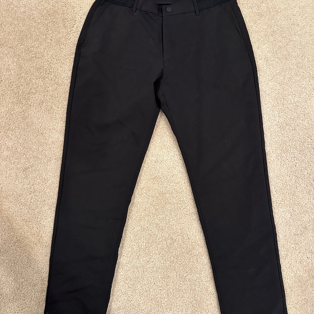 Zara Black Chinos with Tailored Fit